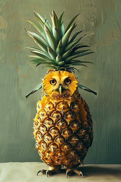 Ananas Eule