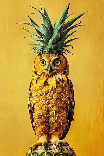 Ananas Eule