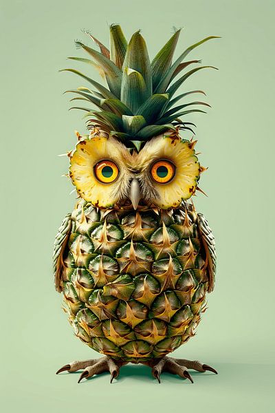 Ananas Eule