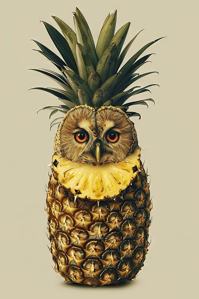 Ananas Eule