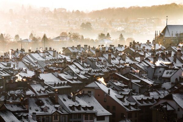 Bern - Berner Altstadt im Winter