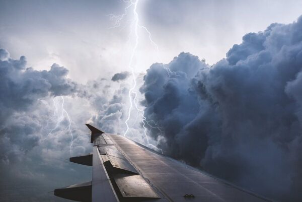 Fliegen - Reisen - Natur - Sturm