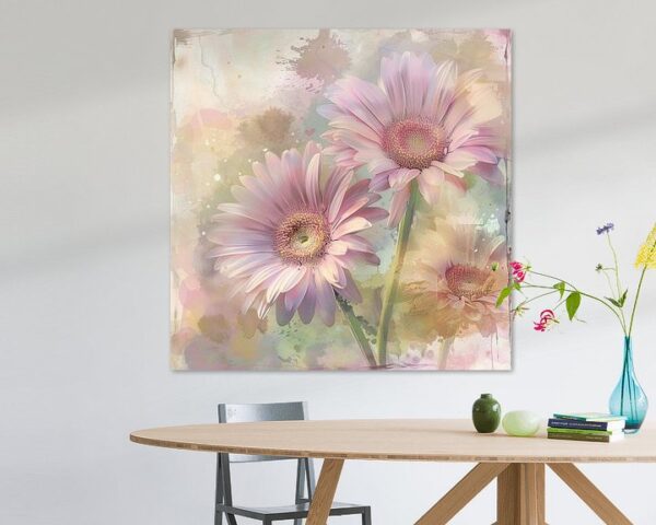 Gerbera Aquarellkunst