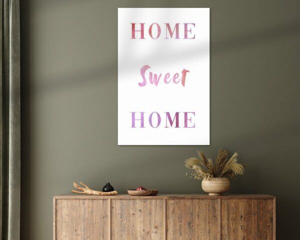 home sweet home wreath Geschenk willkommen zuhause