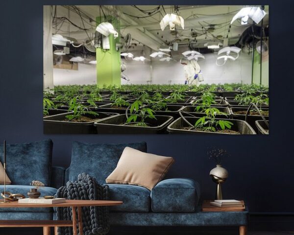 Indoor Anlage - Cannabis