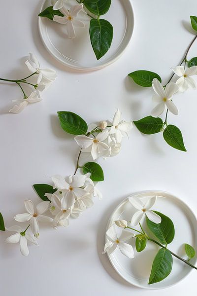 Jasmin - Zartes Blumenkunstwerk