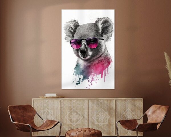 Koala in Pink