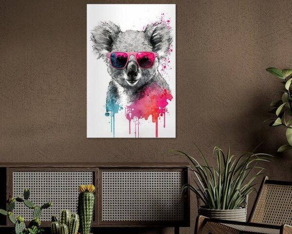 Koala in Pink