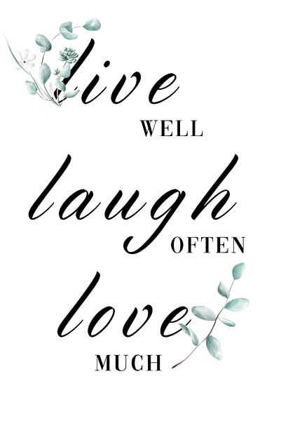 Live Laught Love Poster