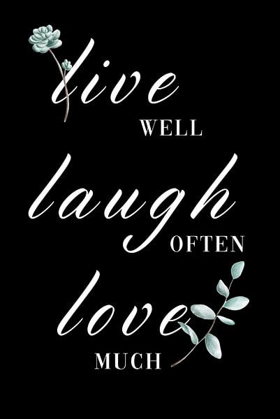 Live Laught Love Poster