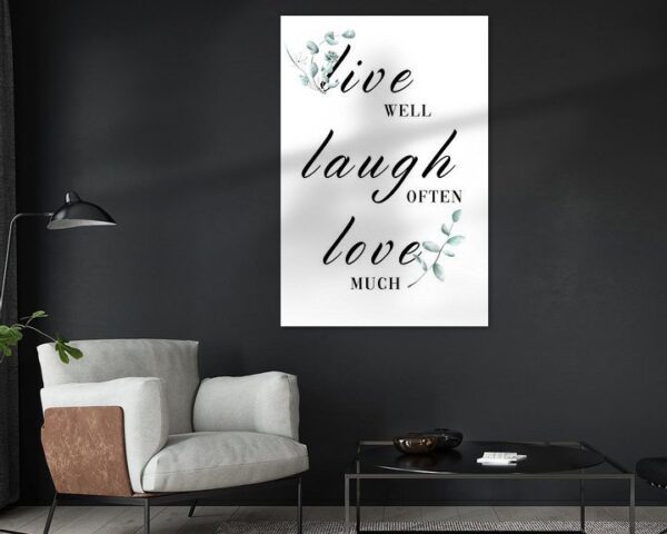 Live Laught Love Poster