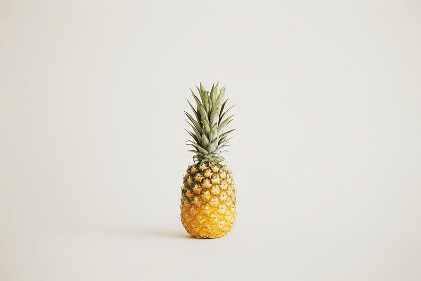 Minimalistische Ananas