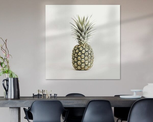 Minimalistische Ananas im modernen Design