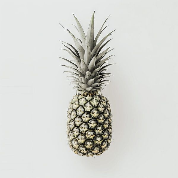 Minimalistische Ananas - Stilles Leben im modernen Design