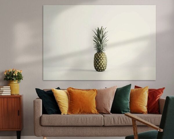 Minimalistische Ananas - Stilles Leben im modernen Design