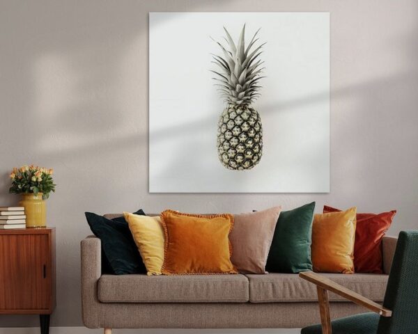 Minimalistische Ananas - Stilles Leben im modernen Design