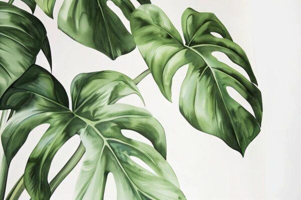 Monstera-Blätter - Tropischer Kunstdruck