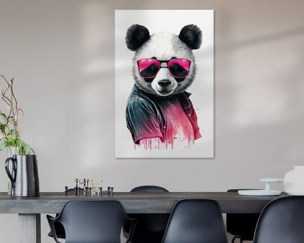 Panda mit Sonnenbrille