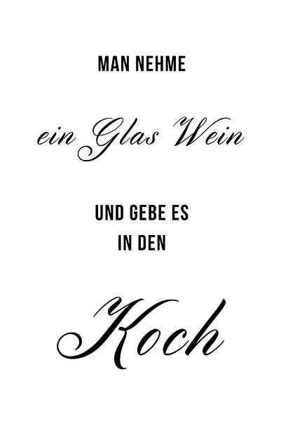 Wein für die Köch(in)