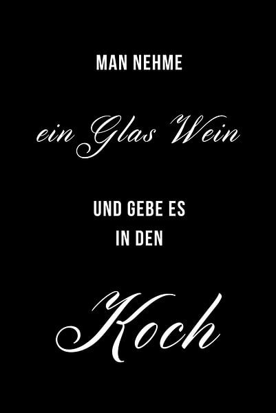 Wein für die Köch(in)