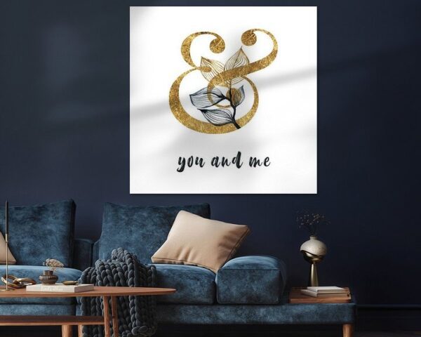 You and me - Du und ich - Liebe Poster