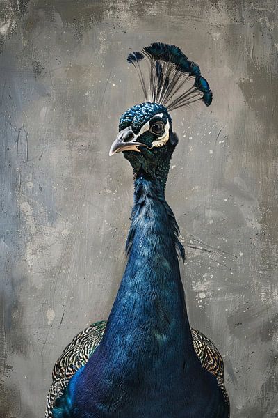 Blauer Pfau