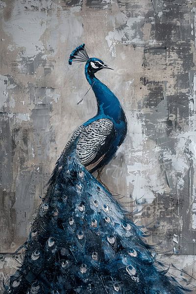 Blauer Pfau