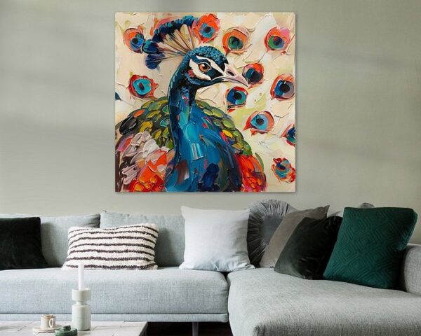 Blauer Pfau