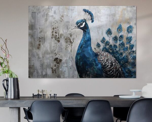 Blauer Pfau