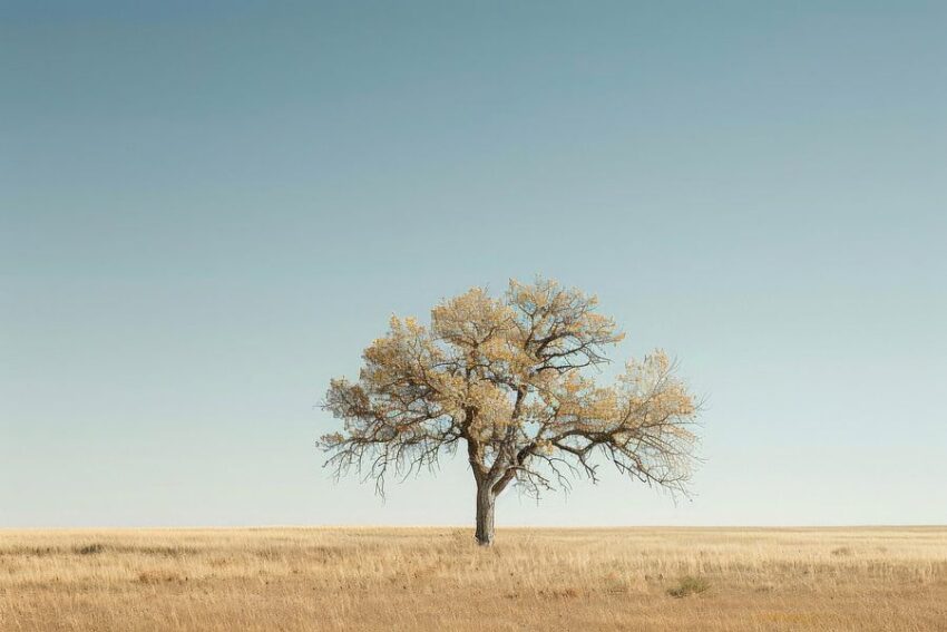 Einsamer Baum