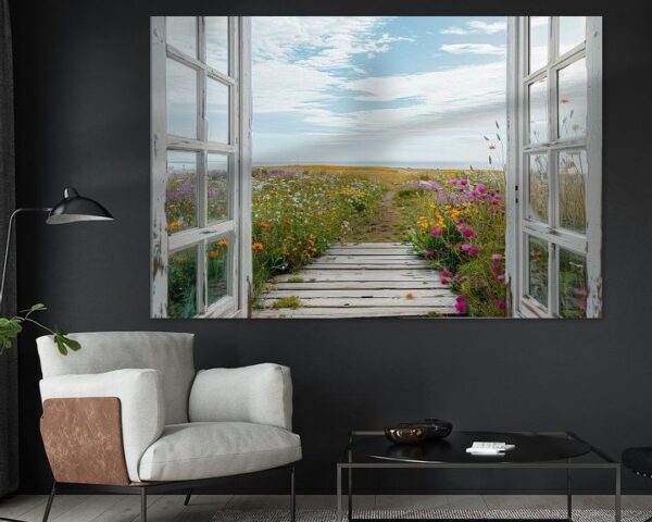 Fenster zur Blumenwiese