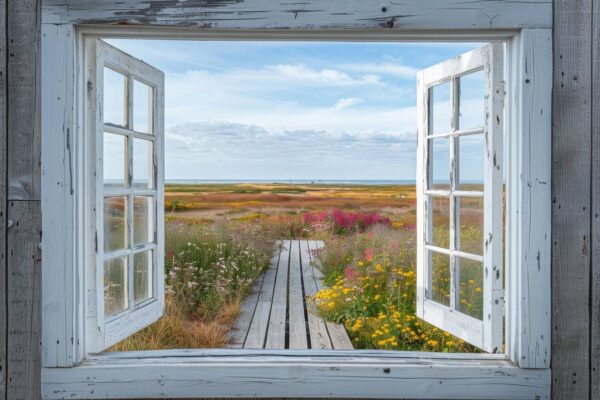 Fenster zur Blumenwiese