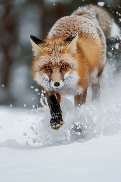 Fuchs im Schnee