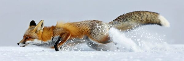 Fuchs im Schnee