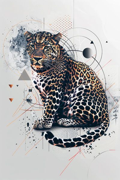 Geometrischer Leopard