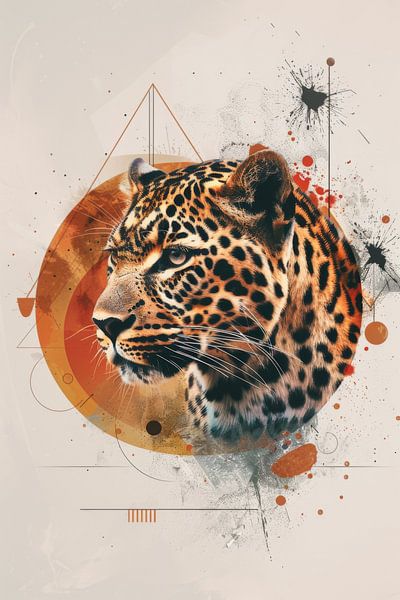 Geometrischer Leopard