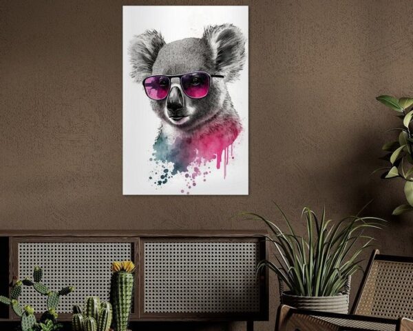 Koala in Pink