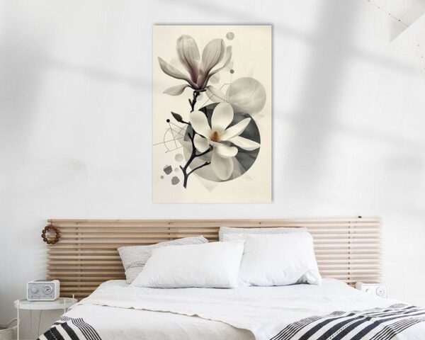 Magnolie geometrisch