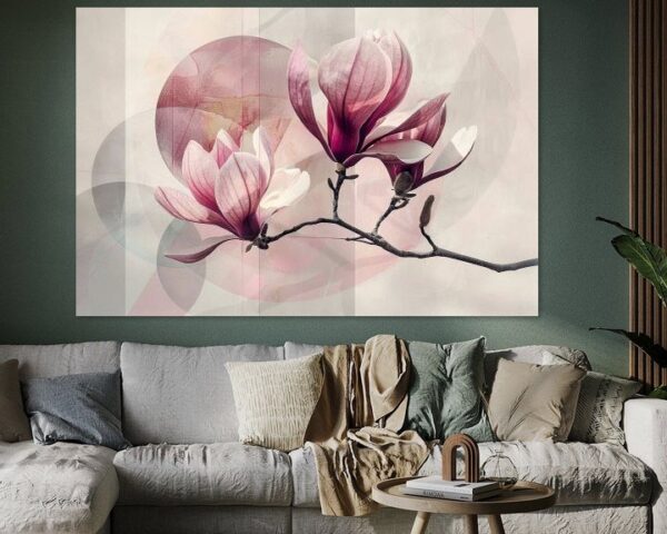 Magnolie geometrisch