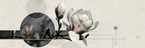 Magnolie geometrisch