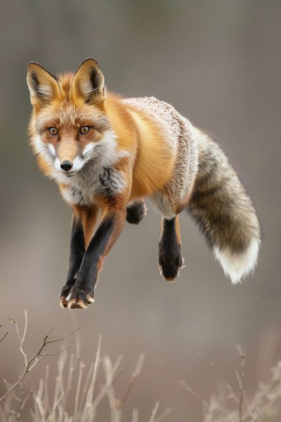 Springender Fuchs