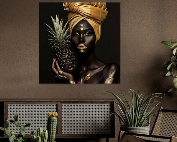 Ananas und afrikanische Eleganz