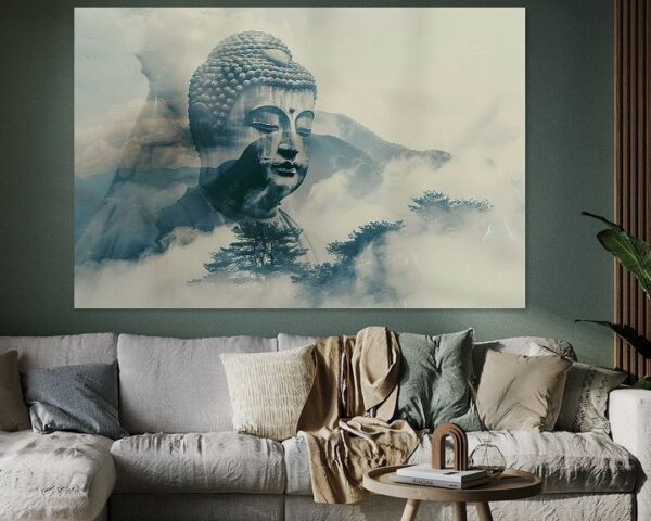 Buddha in den Wolken