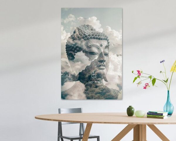 Buddha in den Wolken