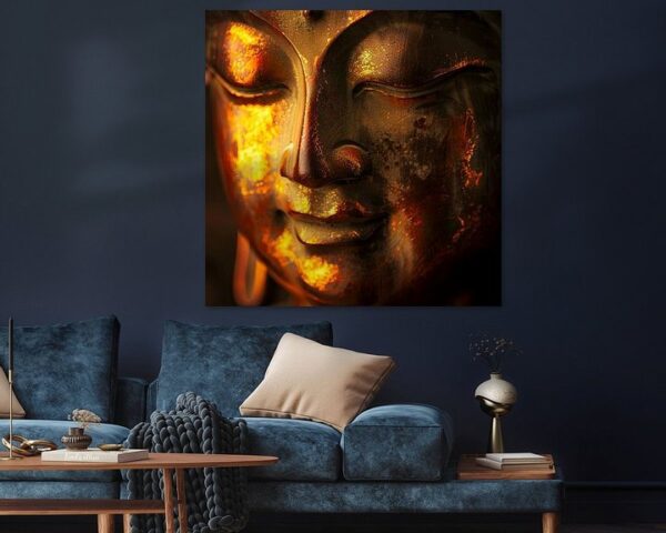 Buddha - Zeitlose Weisheit in Bronzegold