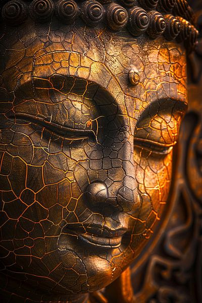 Buddha - Zeitlose Weisheit in Bronzegold