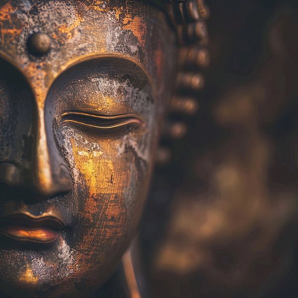 Buddha - Zeitlose Weisheit in Bronzegold