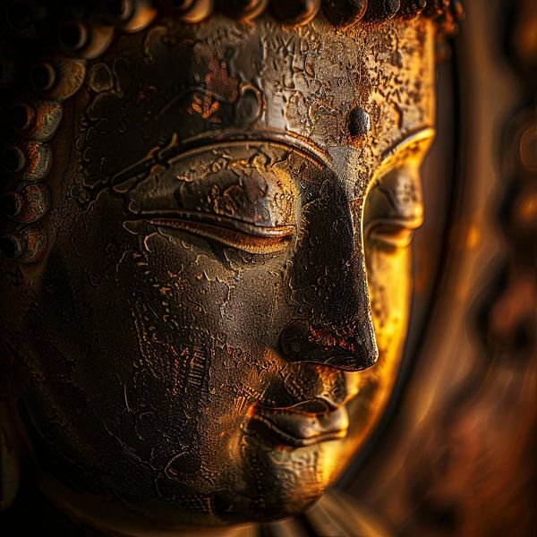 Buddha - Zeitlose Weisheit in Bronzegold