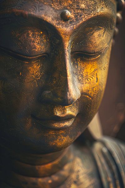 Buddha - Zeitlose Weisheit in Bronzegold