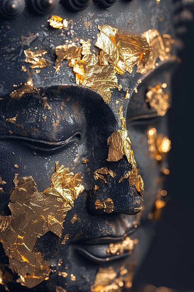 Erleuchtung in Gold – Zen-Buddha